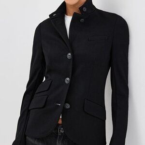 RAG & BONE SLADE BLAZER - BLACK - SIZE 6 - WORN ONCE FOR PHOTO SHOOT GORGEOUS!!